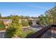 View of the community from a private balcony, showcasing autumn foliage at 5356 Brooke Ridge Dr, Dunwoody, GA 30338
