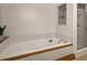 Bathroom with a large soaking tub and a separate shower at 5356 Brooke Ridge Dr, Dunwoody, GA 30338