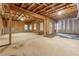 Spacious unfinished basement with large windows and walkout access at 4333 Rickenbacker Ne Way, Atlanta, GA 30342