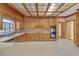 Kitchen boasts wood cabinets, tile floor and island at 2545 Winthrope Way, Lawrenceville, GA 30044