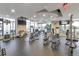 Modern gym with various weight and cardio equipment at 270 17Th Nw St # 1108, Atlanta, GA 30363