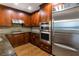 Modern kitchen with stainless steel appliances and granite countertops at 270 17Th Nw St # 1108, Atlanta, GA 30363