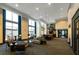 Elegant common area lounge with comfortable seating and large windows at 270 17Th Nw St # 1108, Atlanta, GA 30363