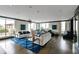 Upscale common area with modern furniture and hardwood floors at 270 17Th Nw St # 1108, Atlanta, GA 30363