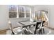 Dining area with sliding glass door leading to deck at 63 Black Rock Rdg, Sharpsburg, GA 30277
