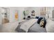 Main bedroom with plush carpet and access to a private deck at 63 Black Rock Rdg, Sharpsburg, GA 30277