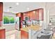 Well-equipped clubhouse kitchen with granite counters at 4248 River Green Nw Dr # 310, Atlanta, GA 30327