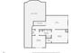 Second floor plan featuring two bedrooms, a bathroom, and a loft at 2420 Bronze Ct, Cumming, GA 30041