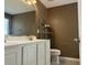 Bathroom with double vanity and neutral color scheme at 2820 Brookford Sw Ln, Atlanta, GA 30331