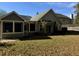 Spacious backyard with large grassy area and screened porch at 2820 Brookford Sw Ln, Atlanta, GA 30331