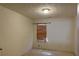 Simple bedroom with wood blinds and neutral walls at 2820 Brookford Sw Ln, Atlanta, GA 30331