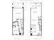 First and second floor plan of a 4 bedroom home at 165 Wards Crossing Way # 123, Johns Creek, GA 30022