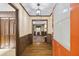 Bright entryway with hardwood floors, leading to living room at 3520 Tom Brewer Rd, Loganville, GA 30052