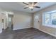 Open living room with hardwood floors and access to other rooms at 3289 Beech Dr, Decatur, GA 30032