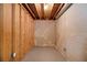 Unfinished basement with framed room and electrical at 3060 Wilkes Plantation Way, Douglasville, GA 30135