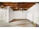 Unfinished basement area with exposed pipes at 3060 Wilkes Plantation Way, Douglasville, GA 30135