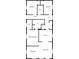 Floor plan shows 3 bedrooms, 2 baths, and open living areas at 3464 Linecrest Rd, Ellenwood, GA 30294