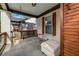 Relaxing front porch with a swing and seating area at 3220 Dogwood Dr, Hapeville, GA 30354