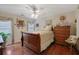 Cozy bedroom with hardwood floors and charming decor at 1403 Shiloh Oak Dr, Loganville, GA 30052