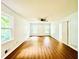 Spacious bedroom featuring hardwood floors and ample natural light at 2636 Whippoorwill Cir, Duluth, GA 30097