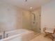Spa-like bathroom with large shower and soaking tub at 3630 Peachtree Ne Rd # 2305, Atlanta, GA 30326