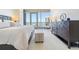 Main bedroom with city views and ample closet space at 3630 Peachtree Ne Rd # 2305, Atlanta, GA 30326