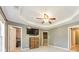 Spacious bedroom with ceiling fan and ample closet space at 247 Kigian Trl, Woodstock, GA 30188