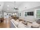 Spacious living room featuring hardwood floors and vaulted ceilings at 1375 Miller Reed Se Ave, Atlanta, GA 30315