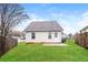 House with backyard, wooden fence, and grass at 417 Tina Hely Ct, Stockbridge, GA 30281
