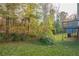 Wooded backyard with grassy area at 4480 Joseph Dr, Snellville, GA 30039