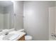 Clean bathroom with shower and vanity at 4480 Joseph Dr, Snellville, GA 30039