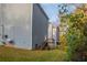 Gray house exterior with wooden deck and stairs at 4480 Joseph Dr, Snellville, GA 30039