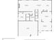 One-story home floor plan, garage at 2166 Leatherstone Dr, Powder Springs, GA 30127