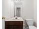 Simple bathroom with a single sink vanity at 1167 Greenyard Way, Norcross, GA 30093
