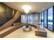 Modern lobby with comfortable seating and floor-to-ceiling windows at 145 15Th Ne St # 401, Atlanta, GA 30309