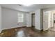 Spacious bedroom with hardwood floors and ample closet space at 2229 Whites Mill Rd, Decatur, GA 30032