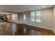 Hardwood floor living room with an open concept view at 2229 Whites Mill Rd, Decatur, GA 30032