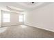 Spacious bedroom with carpet and neutral walls at 7843 Shertall St, Fairburn, GA 30213