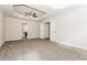 Large main bedroom with trey ceiling and ensuite bathroom at 7843 Shertall St, Fairburn, GA 30213