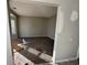 Spacious living room with carpet flooring and some partially completed renovation at 6415 Grey Fox Way, Riverdale, GA 30296
