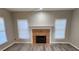 Bright living room with a fireplace and neutral wall colors at 1812 Lakewood Se Ave, Atlanta, GA 30315