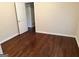 Charming bedroom with hardwood floors and neutral walls at 2962 Mcafee Rd, Decatur, GA 30032