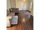 Living room with hardwood floors and neutral color palette at 2962 Mcafee Rd, Decatur, GA 30032