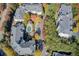 Aerial view of community featuring buildings, landscaping, and a courtyard at 4100 Paces Se Walk # 1306, Atlanta, GA 30339