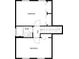 Second-floor floor plan showing two bedrooms, a bathroom, and a hall at 4405 Cary Dr, Snellville, GA 30039