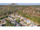 Aerial view of houses with Stone Mountain in the background at 6634 Pine Valley Trce, Stone Mountain, GA 30087