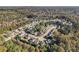 Aerial view of a beautiful neighborhood nestled in nature at 6634 Pine Valley Trce, Stone Mountain, GA 30087
