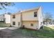 Back of house with a patio, ladder, and grill at 6634 Pine Valley Trce, Stone Mountain, GA 30087