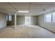Finished basement with sliding glass door at 9887 Live Oak Ct, Douglasville, GA 30135