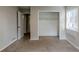 Bedroom with a large closet and window at 9887 Live Oak Ct, Douglasville, GA 30135
